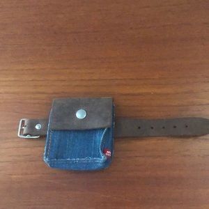 Vintage Miss Sixty Denim Wristlet BG